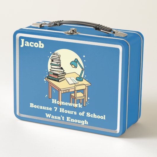 Lunch Box Devoirs : Parce que 7 heures d'école n'étaient pas (Devant)