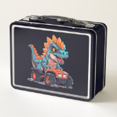 Lunch Box Dino on Wheels : Back to School Adventure Lunch Bo (Dos)
