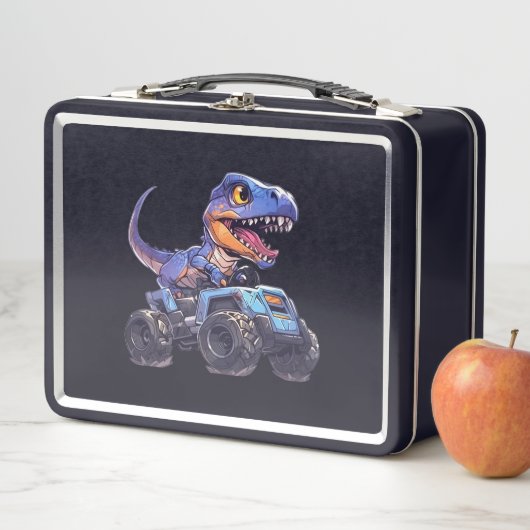 Lunch Box Dino on Wheels : Back to School Adventure Lunch Bo (En situation)