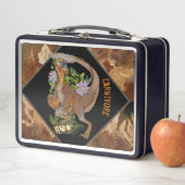 Lunch Box Dinosaur Raptor Jungle Art (En situation)