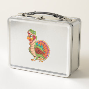 Lunch Box Dinosaur Thanksgiving Boys Turkey Saurus T rex Tur