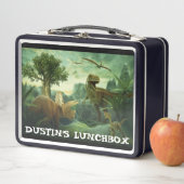 Lunch Box Dinosaur thème si perdu s'il vous plaît téléphoner (En situation)