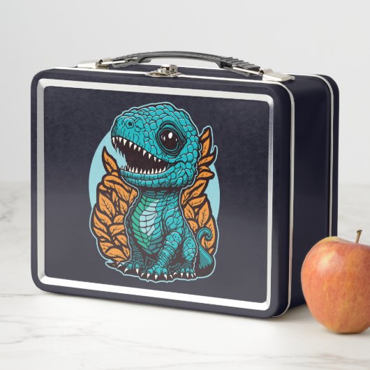 Lunch Box Dinosaure Bébé mignon (En situation)