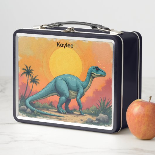 Lunch Box Dinosaure et Sun Kid's (En situation)