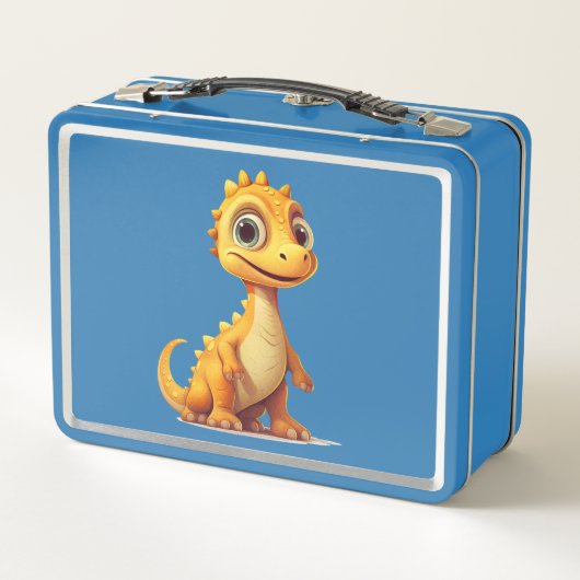 Lunch Box Dinosaure jaune (Dos)
