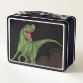 Lunch Box Dinosaure - nuit préhistorique (Dos)
