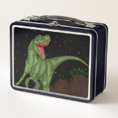 Lunch Box Dinosaure - nuit préhistorique (Devant)