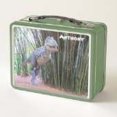 Lunch Box Dinosaure personnalisé - Daspletosaur  (Dos)