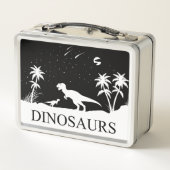 Lunch Box Dinosaure sous les étoiles (Dos)