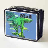 Lunch Box Dinosaure T Rex tendance personnalisée (Dos)