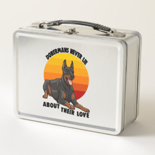 Lunch Box Doberman Ne Ment Jamais Sur Leur Amour