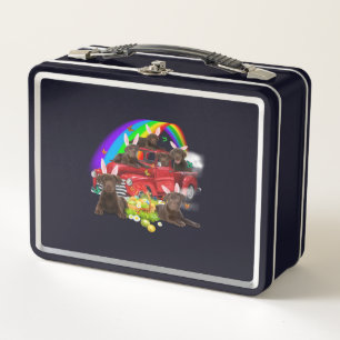 Lunch Box Dog Lover Bunny Chocolate Labrador Easter Day