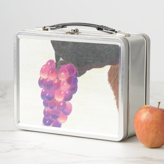 Lunch Box Dog nose and grape  (En situation)