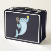 Lunch Box Dolphin at tennis (Dos)
