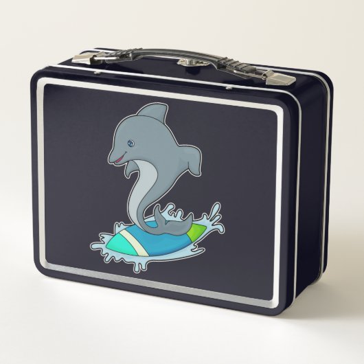 Lunch Box Dolpin comme Surfer avec Surfer (Dos)