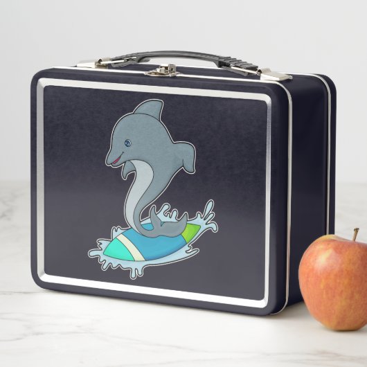 Lunch Box Dolpin comme Surfer avec Surfer (En situation)