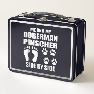 Lunch Box Don de chien|Moi Et Mon Doberman Pinscher Côté À C
