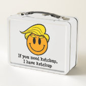 Lunch Box Donald J Happy "J'ai gagné ce déjeuner" (Dos)