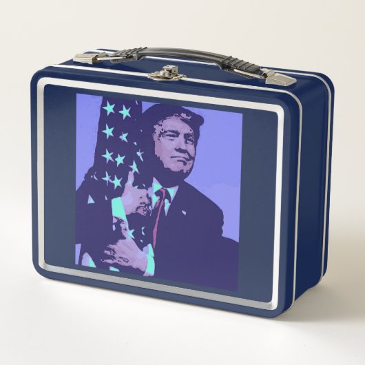 Lunch Box Donald Trump Flag Hugger (Devant)