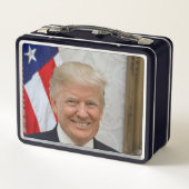 Lunch Box Donald Trump Président des États-Unis Maison Blanc (Dos)
