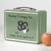 Lunch Box Donc Drôle Irritable Pelouse Bowls Homme, Métal Lu (En situation)