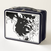 Lunch Box Doodle de fleurs (Devant)