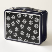 Lunch Box Doodle Paws, pattes de chien, pattes blanches (Devant)