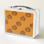 Lunch Box Doodles d'Halloween boho zentangles citrouille Aut (Devant)