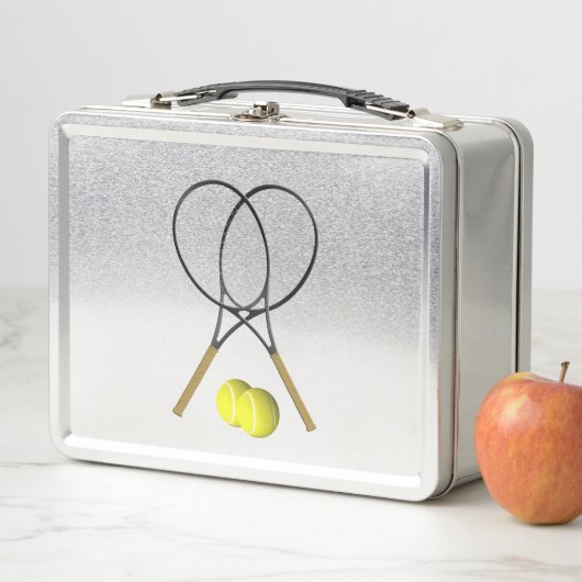 Lunch Box Double Tennis Sport Thème (En situation)