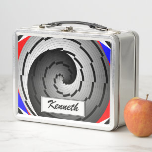 Lunch Box Double Yin Yang Spiral par Kenneth Yoncich