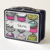 Lunch Box Douceurs personnalisées N' Traitements Cupcake Rep (Devant)