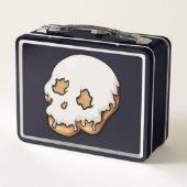 Lunch Box Doughnut de crâne doux et mortel (Dos)
