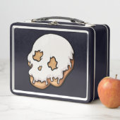 Lunch Box Doughnut de crâne doux et mortel (En situation)