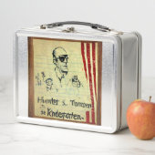 Lunch Box Dr Hunter S. Thompson Maternelle (En situation)
