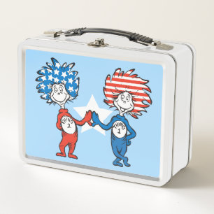 Lunch Box Dr. Seuss Chose Un Chose Deux Graphique Patrioti