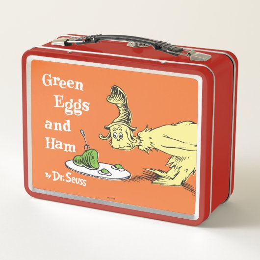 Lunch Box Dr Seuss | Oeufs verts et jambon (Dos)