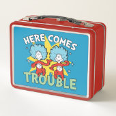 Lunch Box Dr Seuss | Une Chose Deux Ici, C'Est Difficile (Dos)