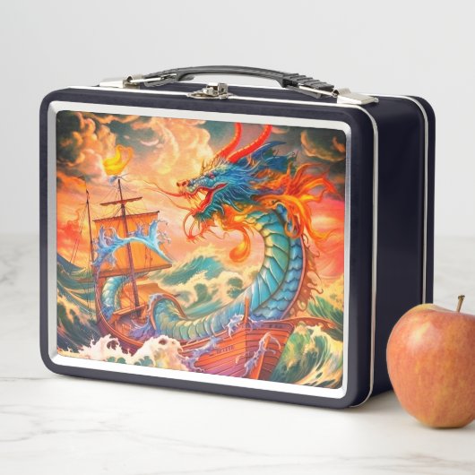 Lunch Box Dragon Art (En situation)