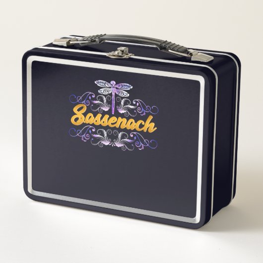 Lunch Box Dragon bleu de Sassenach Outlander (Devant)