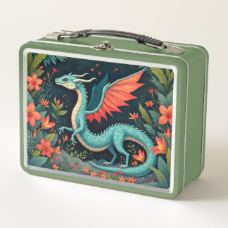 Lunch Box Dragon dans la Jungle Enfant ou Adulte