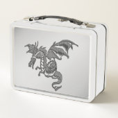 Lunch Box Dragon d'argent (Dos)