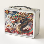 Lunch Box Dragon de Nouvel An Chinois 2024 Monogramme LBox04 (Devant)