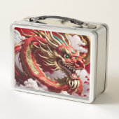 Lunch Box Dragon de Nouvel An Chinois 2024 Monogramme LBox05 (Dos)