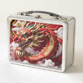 Lunch Box Dragon de Nouvel An Chinois 2024 Monogramme LBox05 (Devant)