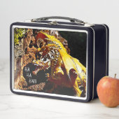 Lunch Box Dragon en train de rire (En situation)