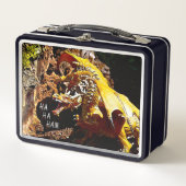 Lunch Box Dragon en train de rire (Devant)