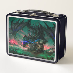 Lunch Box Dragon et crâne