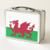 Lunch Box Dragon gallois ~ Drapeau du Pays de Galles (Dos)