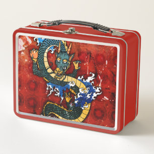 Lunch Box Dragon japonais - Bonne fortune