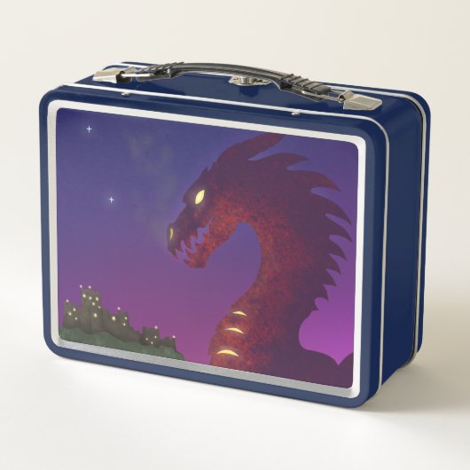 Lunch Box Dragon médiéval (Dos)
